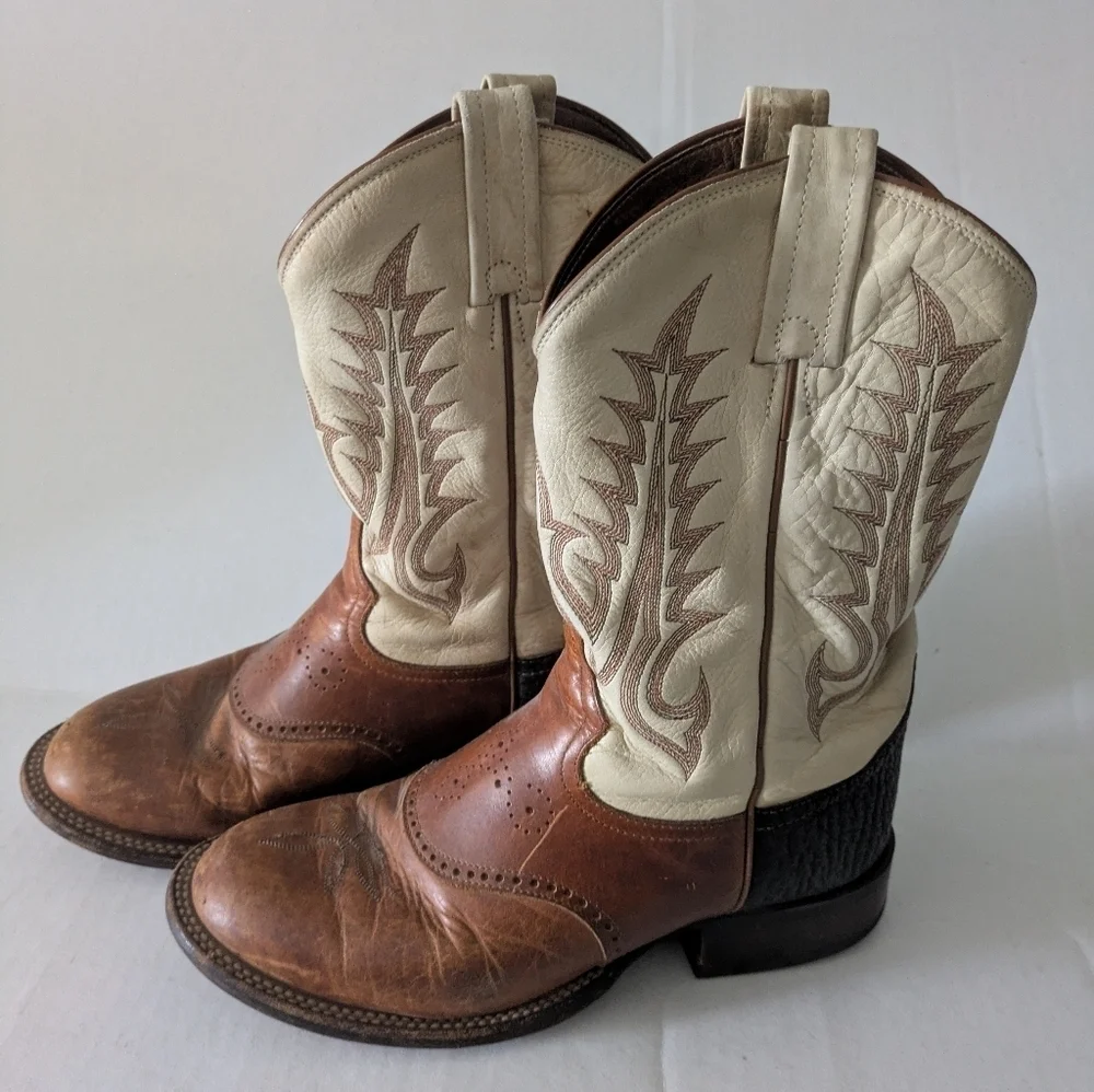 Tony Lama Boots in good preowned condition!  Lots of life left in these. Vintage Tony Lama boots : r/BuyItForLife main image 4